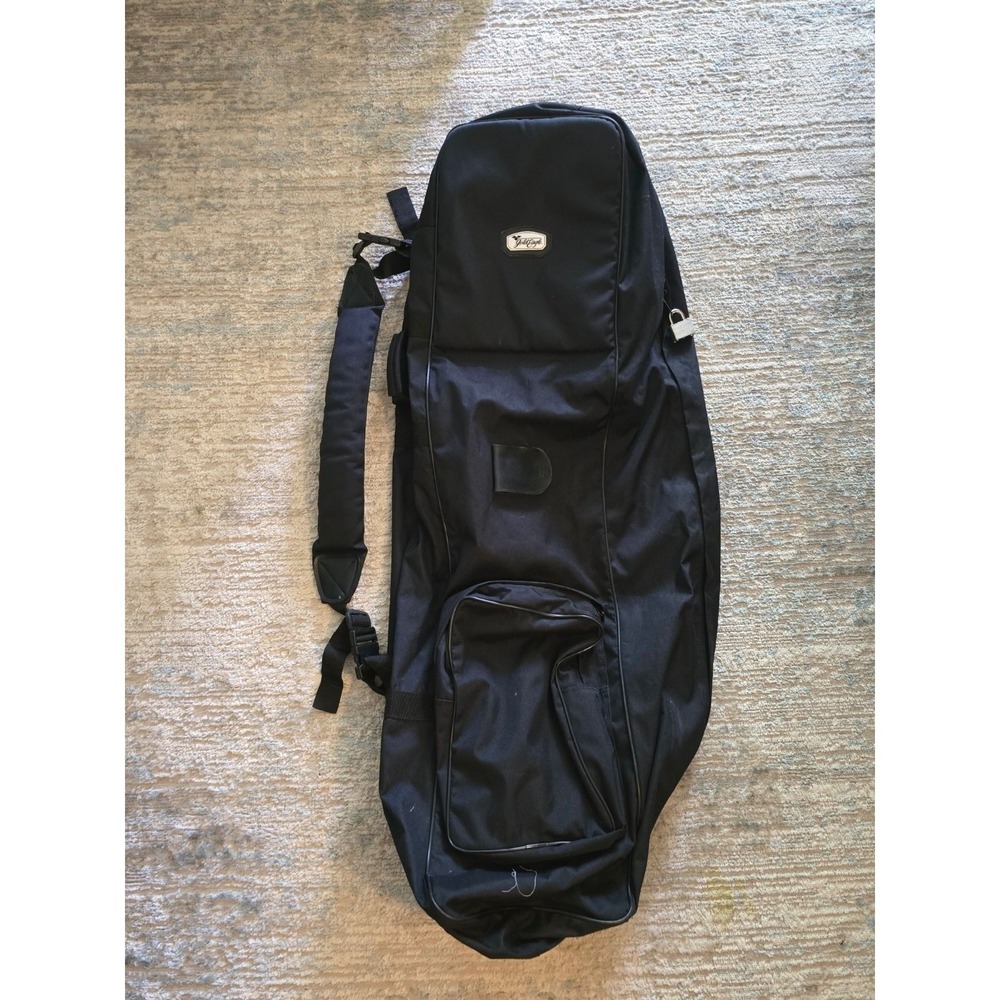 Gold Eagle Travel Golf Club Bag Duffle Top Side Carry Handles Padded Cover NEW